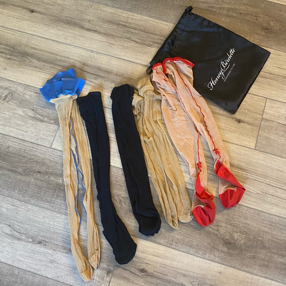Honey Birdette tights size small